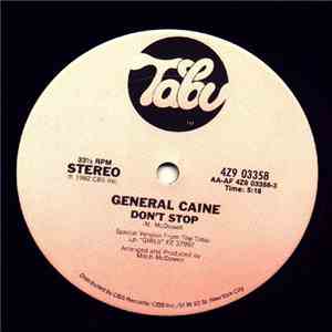General Caine - Don't Stop / For Lovers Only download flac