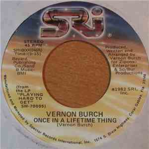 Vernon Burch - Once In A Lifetime Thing / Joy And Pain download flac