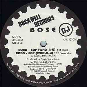 B O S E - Robo - Cop (Who-R-U) download flac