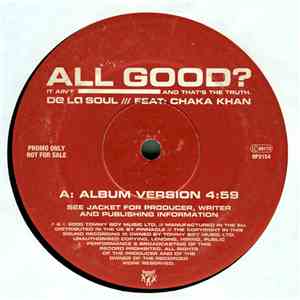 De La Soul - All Good? download flac
