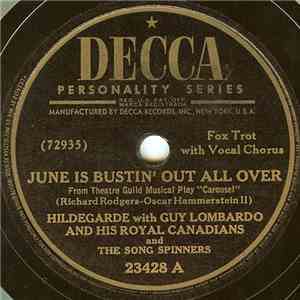 Hildegarde With Guy Lombardo And His Royal Canadians And The Song Spinners - June Is Bustin' Out All Over / This Was A Real Nice Clambake download flac