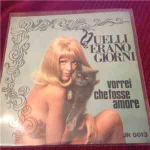 Silvia  - Quelli Erano Giorni download flac