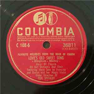 The Hour Of Charm All Girl Orchestra - The Rosary / Love's Old Sweet Song download flac
