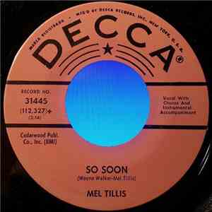 Mel Tillis - So Soon download flac