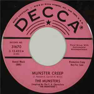 The Munsters  - Munster Creep / Make It Go Away download flac
