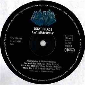 Tokyo Blade - Ain't Misbehavin'... download flac