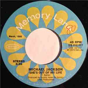Michael Jackson / The Jacksons - She's Out Of My Life / Lovely One download flac