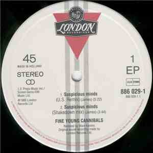 Fine Young Cannibals - Suspicious Minds FLAC album