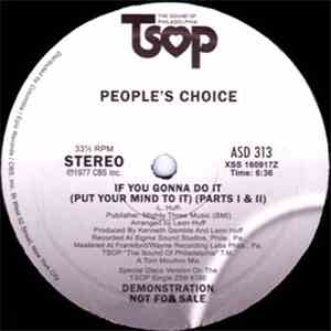 People's Choice - If You Gonna Do It (Put Your Mind To It) (Parts I & II) download flac