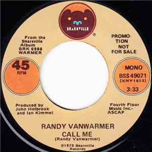 Randy Vanwarmer - Call Me download flac