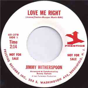 Jimmy Witherspoon - Love Me Right / Make This Heart Of Mine Smile Again download flac
