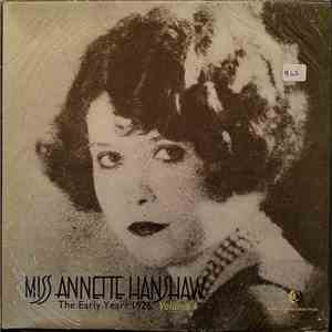 Miss Annette Hanshaw - The Early Years 1926. Volume I download flac