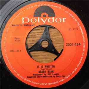 Barry Ryan - It Is Written download flac