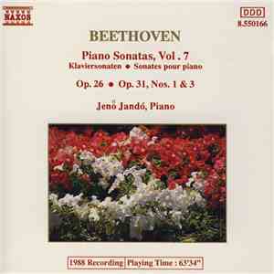 Beethoven, Jenö Jandó - Piano Sonatas, Vol. 7 download flac