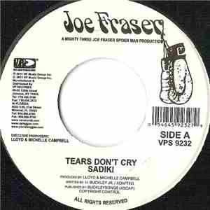 Sadiki / Paul Anthony - Tears Don´t Cry / I Girl download flac