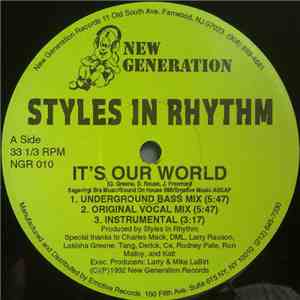 Styles In Rhythm - It's Our World download flac
