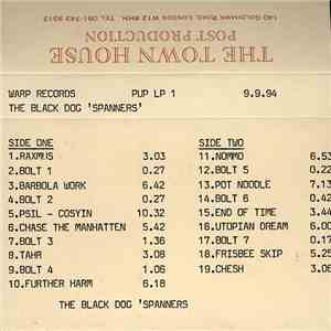 The Black Dog - Spanners download flac