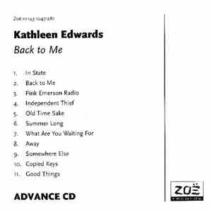 Kathleen Edwards - Back To Me download flac