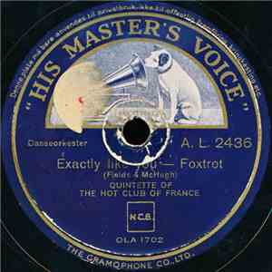 Quintette Of The Hot Club Of France - Exactly Like You / In A Sentimental Mood download flac