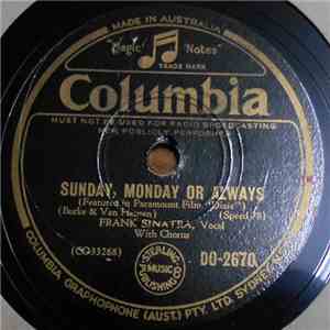 Frank Sinatra - Sunday, Monday Or Always / If You Please download flac
