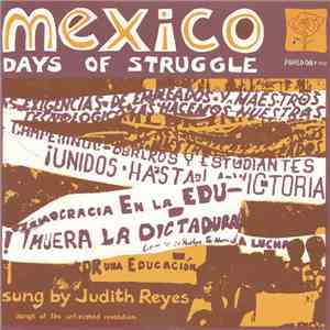 Judith Reyes - Mexico Days Of Struggle download flac