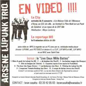 Arsene Lupunk - Live Deux Mille Battes download flac