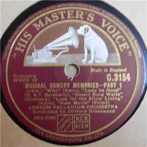 London Palladium Orchestra - Musical Comedy Memories download flac