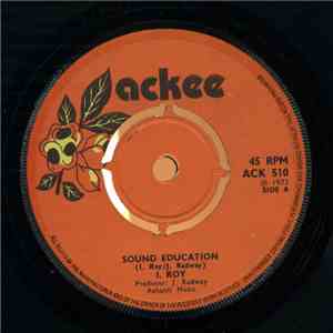 I. Roy / Augustus Pablo - Sound Education / Cinderella-In-Black download flac