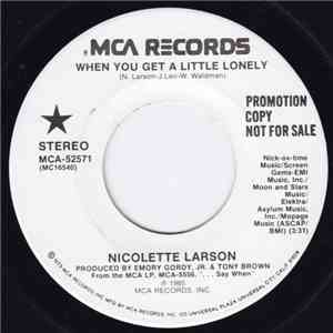 Nicolette Larson - When You Get A Little Lonely download flac