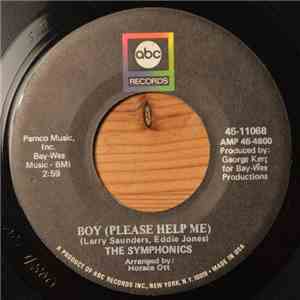 The Symphonics - Boy (Please Help Me) download flac