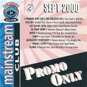 Various - Promo Only Mainstream Club: Sept 2000 download flac