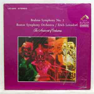 Boston Symphony Orchestra, Erich Leinsdorf - Brahms Symphony No. 2 download flac