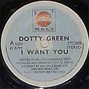 Dotty Green - I Want You download flac