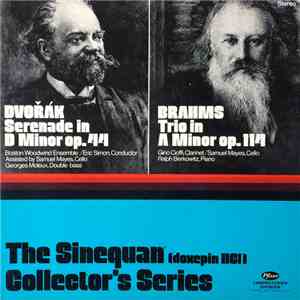 Dvořák, Brahms - Boston Woodwind Ensemble / Eric Simon, Samuel Mayes, Georges Moleux, Gino Cioffi, Ralph Berkowitz - Serenade In D Minor Op. 44 / Trio In A Minor Op. 114 download flac