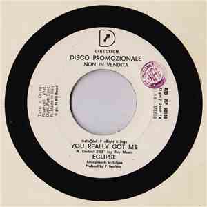 Eclipse  / Cristiano Malgioglio - You Really Got Me / Maledizione Io L'Amo download flac