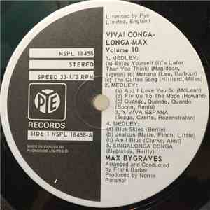 Max Bygraves - Viva! Congalongamax Vol.10 download flac