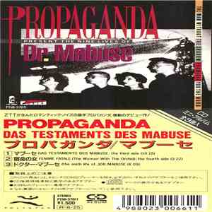 Propaganda - Dr. Mabuse download flac