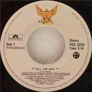 Triumph  - All The Way download flac