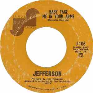 Jefferson  - Baby Take Me In Your Arms download flac