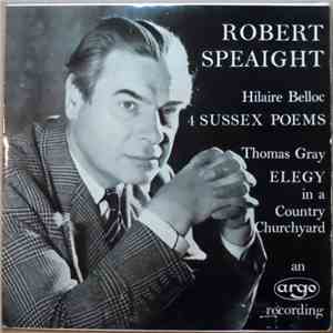 Robert Speaight - Hilaire Belloc: 4 Sussex Poems, Thomas Gray: Elegy In A Country Churchyard download flac