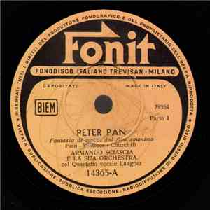 Armando Sciascia E La Sua Orchestra Col Quartetto Vocale Langosz - Peter Pan download flac
