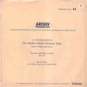 Johann Sebastian Bach - Helmut Walcha - Toccata Und Fuge D-Moll BWV 565 download flac