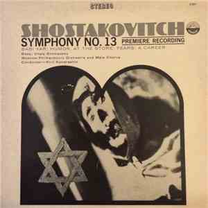 Kiril Kondrashin, Shostakovitch - Symphony No. 13 download flac