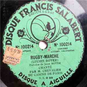 M. Chevalier - Rugby-Marche / Ce N'Est Pas La Même Chose download flac
