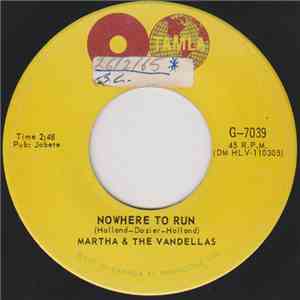 Martha & The Vandellas - Nowhere To Run / Motoring download flac