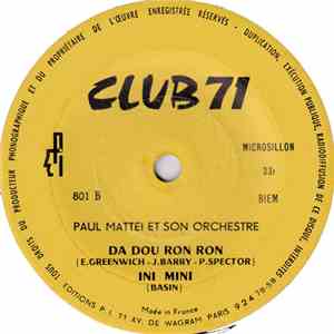 Paul Mattei Et Son Orchestre - Si Tu Veux Etre Heureux download flac