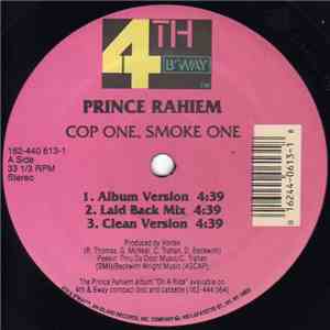 Prince Rahiem - Cop One, Smoke One / Hydraulic download flac