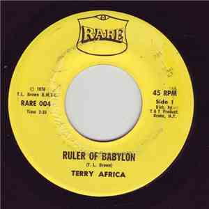 Terry Africa - Ruler Of Babylon download flac