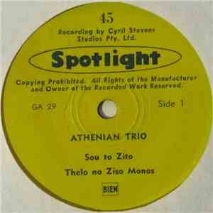 Athenian Trio - Sou To Zito download flac