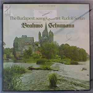 Budapest String Quartet, Rudolf Serkin, Brahms, Schumann - The Three String Quartets - Piano Quintet In E-Flat download flac